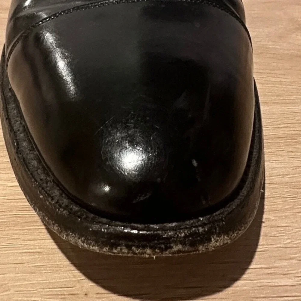 Johnston & Murphy Melton Cap Toe Oxford Mens Size 9.5 Formal Business Work Shoes